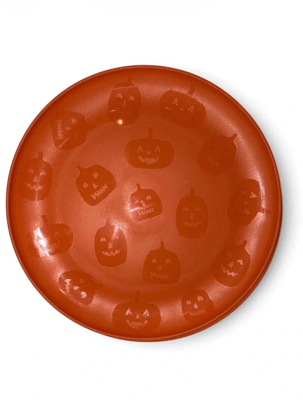 Halloween Party Plate and Decoration Kit - Orange